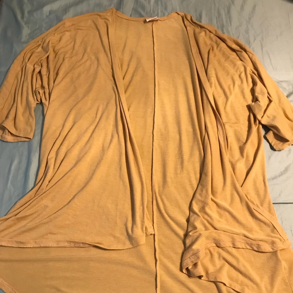 Lularoe Lindsay Cardigan Size Large